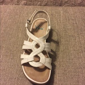 White sandal